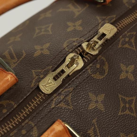 LOUIS VUITTON Monogram Keepall 50 Boston Bag M41426 LV Auth BD2301 - Picture 15 of 16